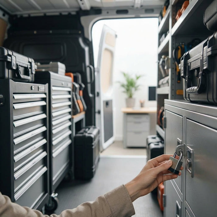 Illustration for Top Tool Theft Prevention Solutions for Mobile Workshops and Professional Tradespeople