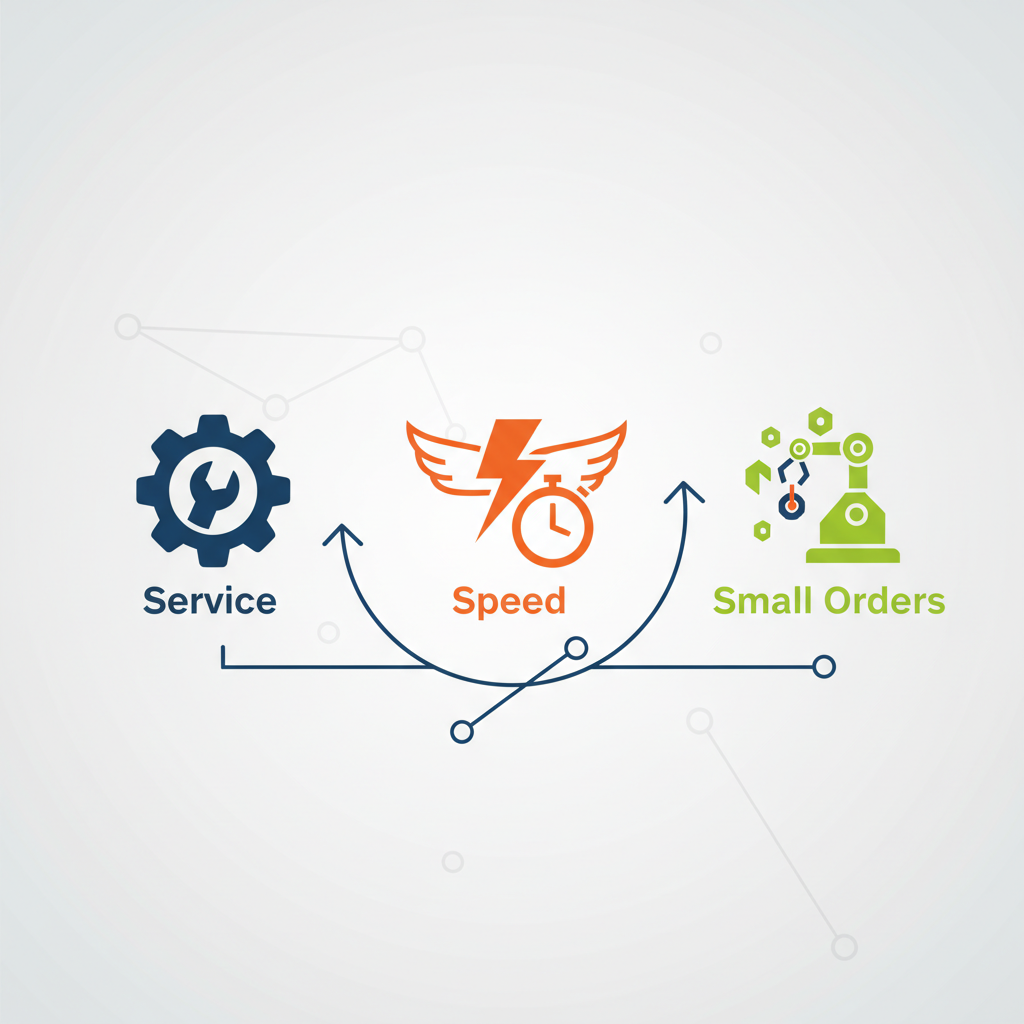 Illustration for How to Choose the Best Custom Fabrication Company for Service, Speed, and Small Orders