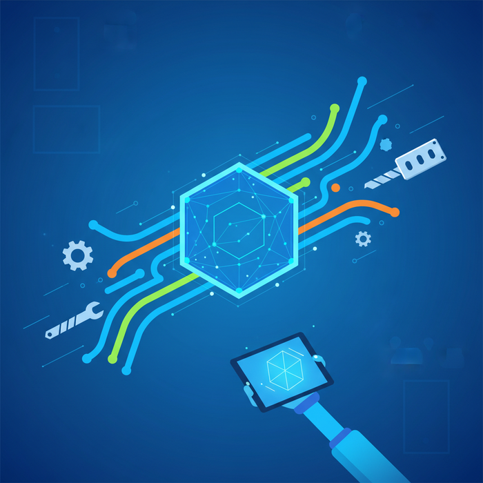 Illustration for Unlock Precision Fabrication with Boco Custom's Instant DXF Files for Low-Profile Tool Mounting