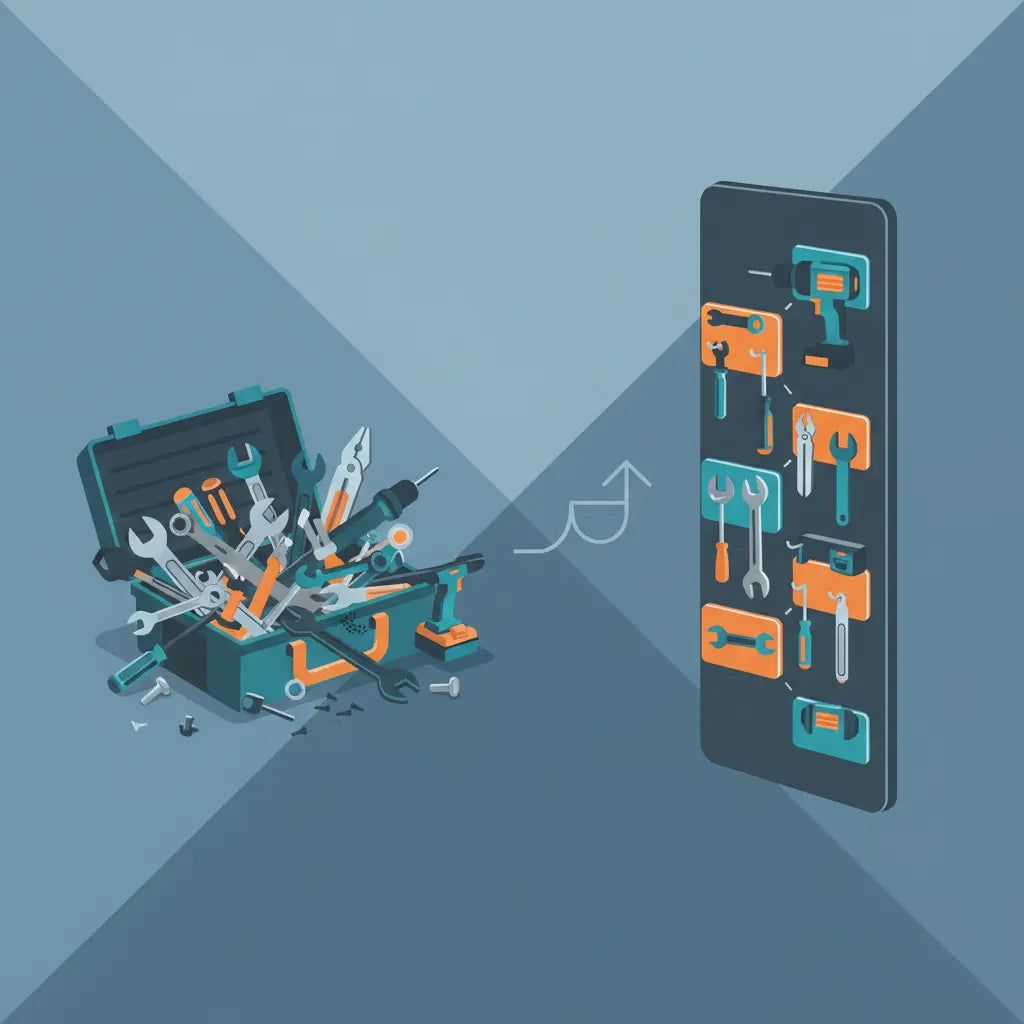 Illustration for Boco Custom: Elevate Tool Organization Beyond Packout with Diverse Mounting Plates
