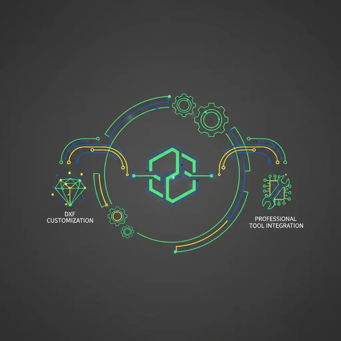 Illustration for Master Advanced DXF Customization for Seamless Professional Tool System Integration