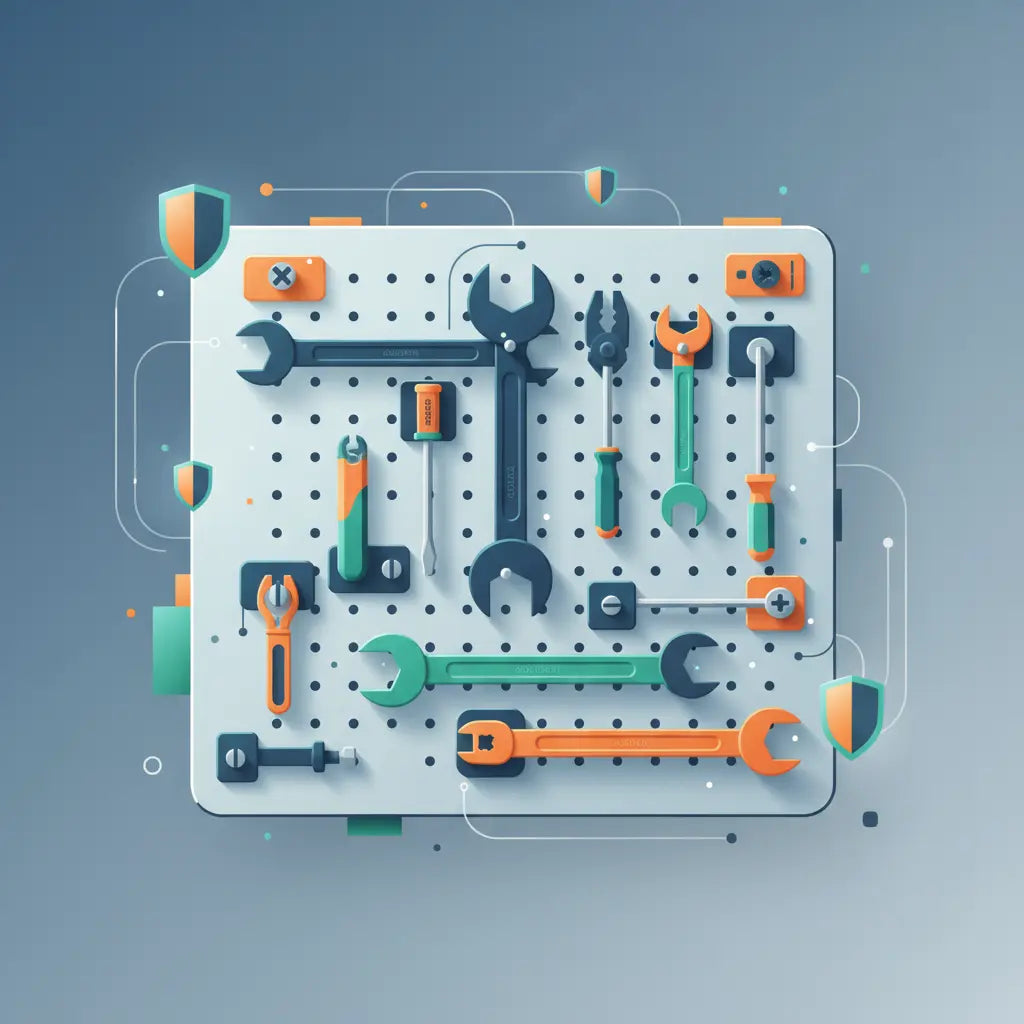 Illustration for Mastering Secure Tool Organization: Essential Mounting Techniques and Fastener Best Practices