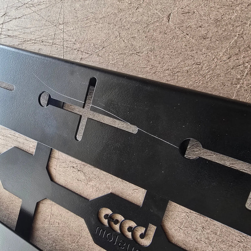 Clearance Milwaukee Packout Mounting Plate - Undermount Hal Width, Powder coated