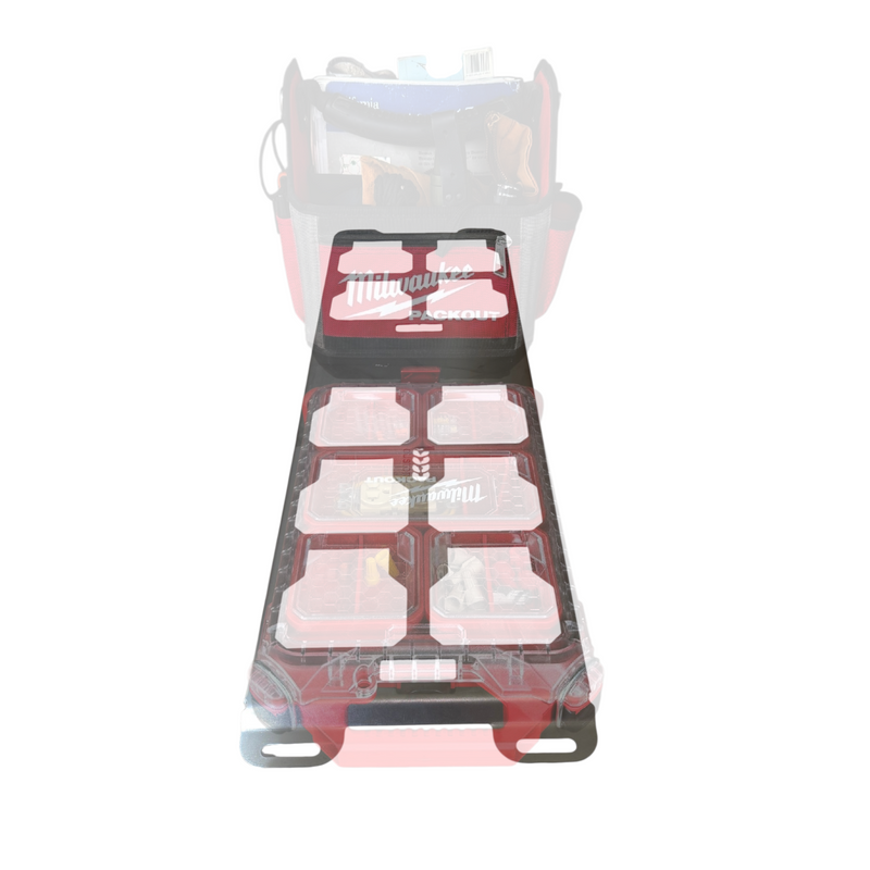 Placa de montaje individual Milwaukee Packout de calibre 14, para trabajo liviano 