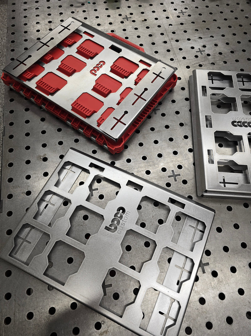 Milwaukee Packout Under Mount with Hidden Fasteners - 14-Gauge Steel | Low-Profile