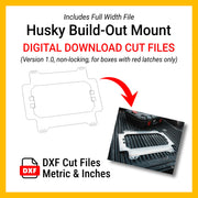 DXF Files for CNC Cutting | Husky Build-Out Slim File Digital Download BOCO Custom LLC
