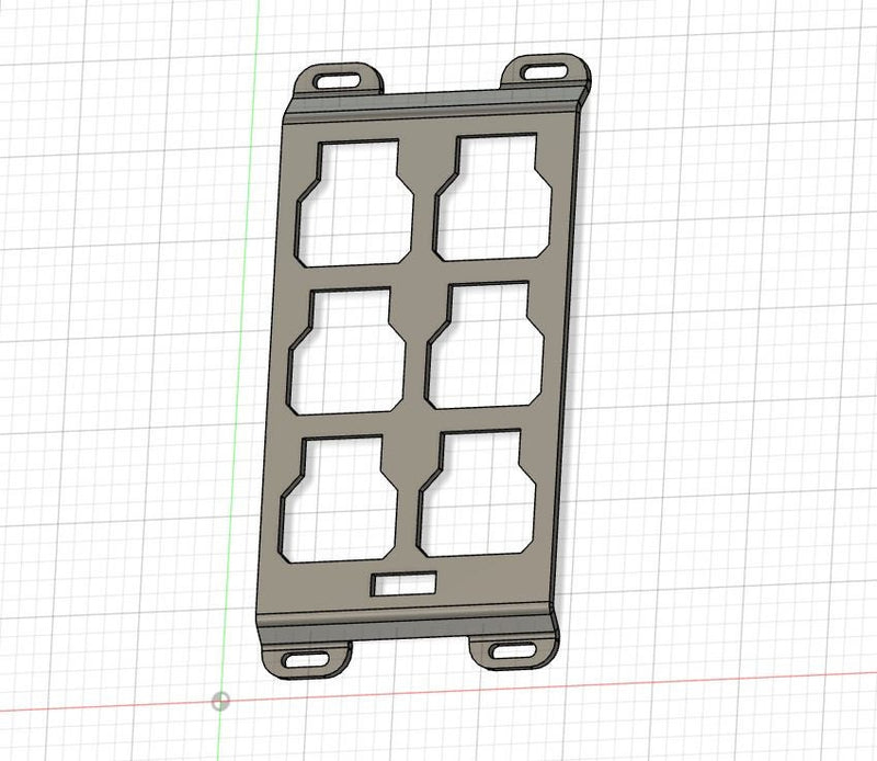 DXF FILE, MILWAUKEE SINGLE PLATE