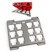 Milwaukee Packout full-width heavy-duty mounting plate, 10-gauge steel, BOCO Custom