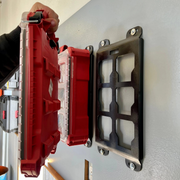 Milwaukee Packout Single Mounting Plate - Heavy Duty 10-Gauge Steel | Low-Profile Side & Standard Mount BOCO Custom LLC