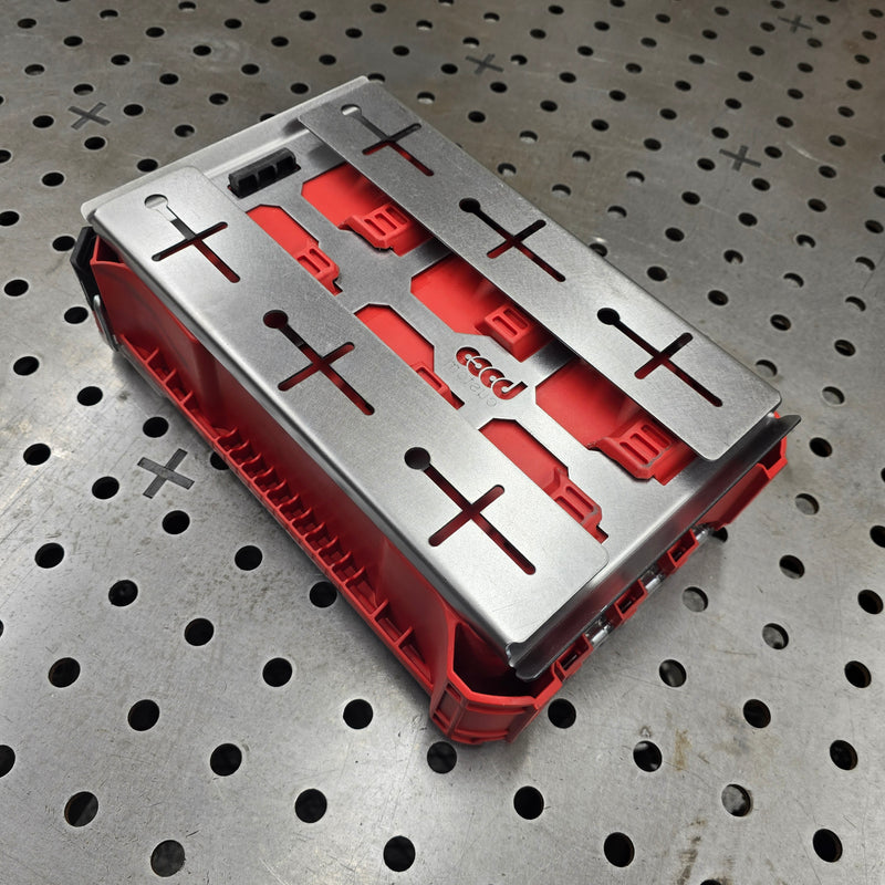 Milwaukee Packout Half Width Mount with Hidden Fasteners