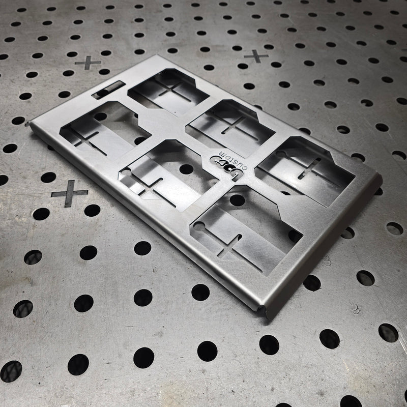 Placa de montaje individual Milwaukee Packout de calibre 14, para trabajo liviano 