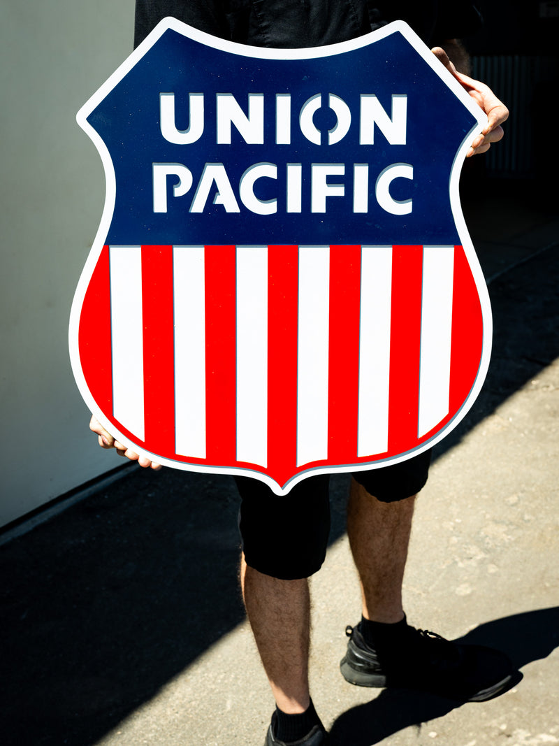 union pacific railway sign