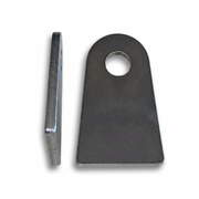 Radius Weld-On Flat Tabs MADE from mild steel 10 ga