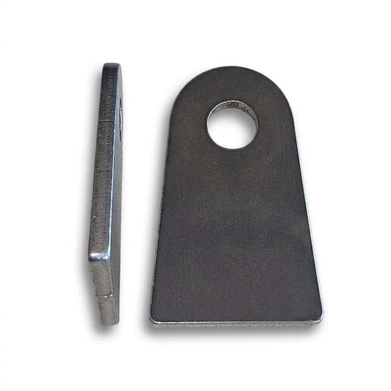 Radius Weld-On Flat Tabs MADE from mild steel 10 ga