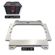 Husky Build-Out Mount - Non-Locking Mount, 14ga Steel, V1 BOCO Custom LLC