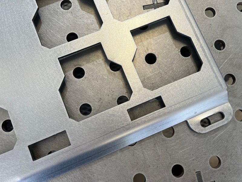 Placa de empaquetado delgada de perfil bajo y resistente doble triple V2