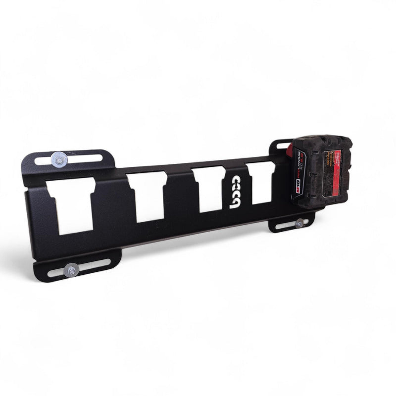 5-Slot Milwaukee M18 & DeWalt 20V Battery Organizer