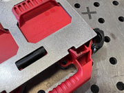 DXF Download for Milwaukee Packout Weld-On Mounts for Plasma Laser CNC - Cut-Ready, Metric & Inches BOCO Custom LLC