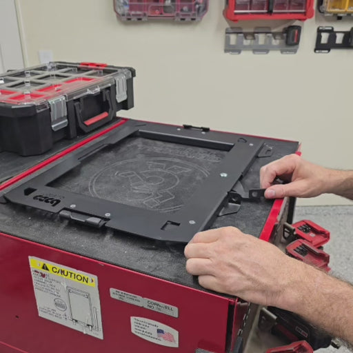 VIDEO OF BAUER TOOLBOX MOUNTING PLATE BY BOCOC CUSTOM