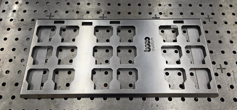 Milwaukee Packout Triple Mounting Plate,  XL, UNDERMOUNT OPTION BOCO Custom LLC
