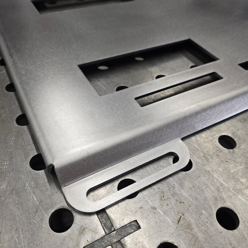 Placa de montaje doble Klein MODbox, FAFO 10 ga 
