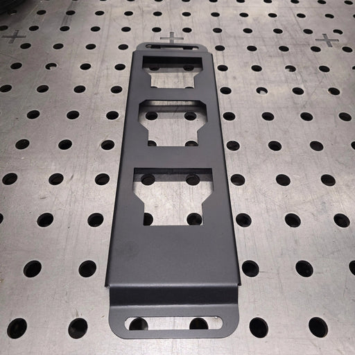 Milwaukee Packout Accessory Mount | 14ga Steel Low-Profile Wall Plate BOCO Custom LLC