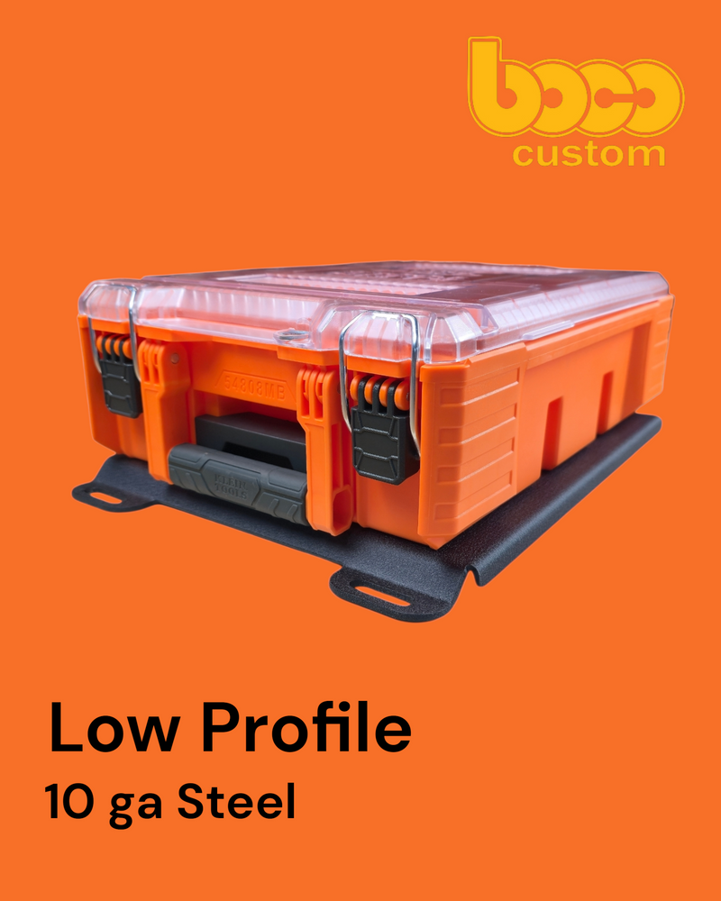 Plaque de montage simple Klein Modbox, FAFO 10 ga 