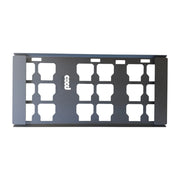 Milwaukee Packout Triple Mounting Plate,  XL, UNDERMOUNT OPTION BOCO Custom LLC
