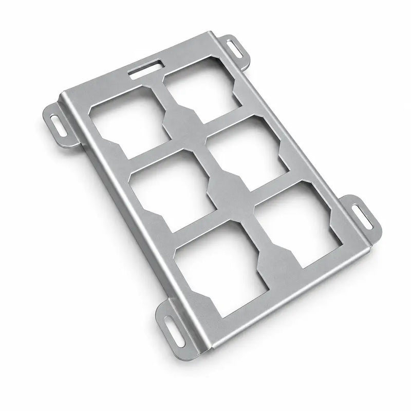 Milwaukee Packout half-width mounting plate, 1/8-inch aluminum, BOCO Custom