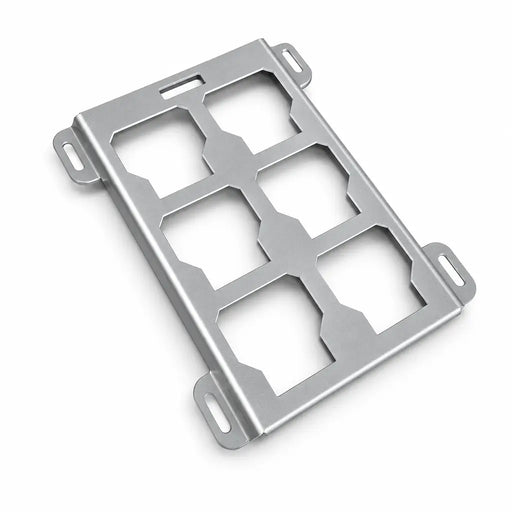 Milwaukee Packout half-width mounting plate, 1/8-inch aluminum, BOCO Custom