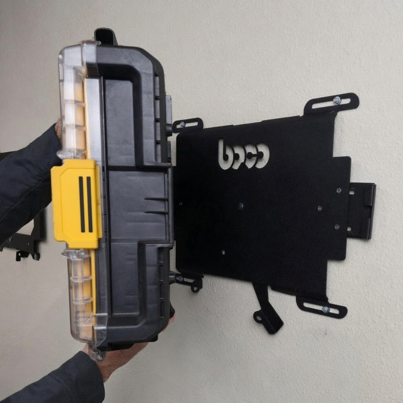 Placa de montaje con bloqueo DeWalt Toughsystem 2.0, perfil bajo, calibre 10